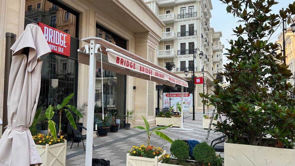 T Markiza. Markiza Kafe restoran va uylar uchun soyabon. zontik.