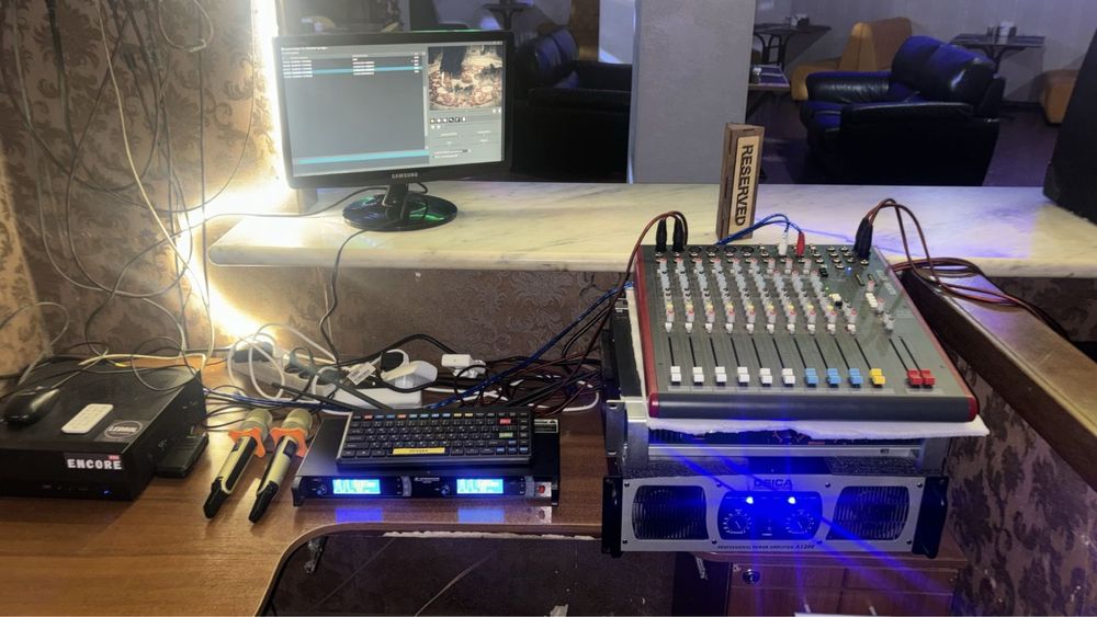 Профессиональная аппаратура, караоке комплект состояние новое