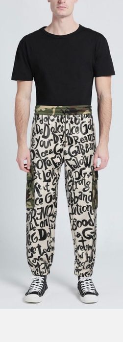 Dolce and Gabbana pantaloni cargo sweatpants