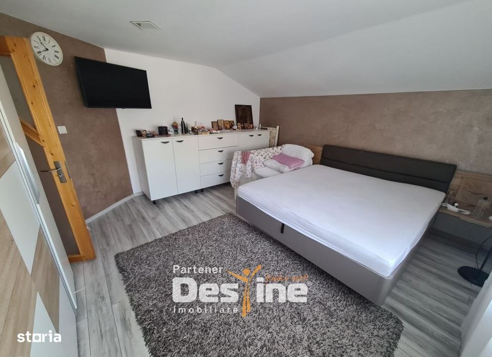 Casa individuala 96,50 mp utili, P+M - 175 mp teren - curte, utilitati