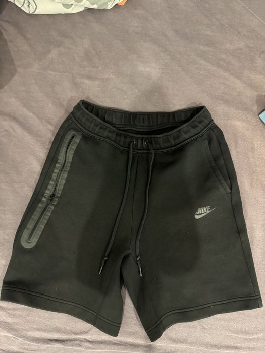Pantaloni Scurti Nike Tech Negrii, S