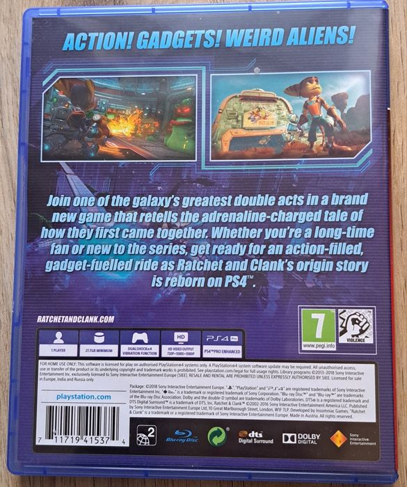 Игра за PS4 - Ratchet Clank