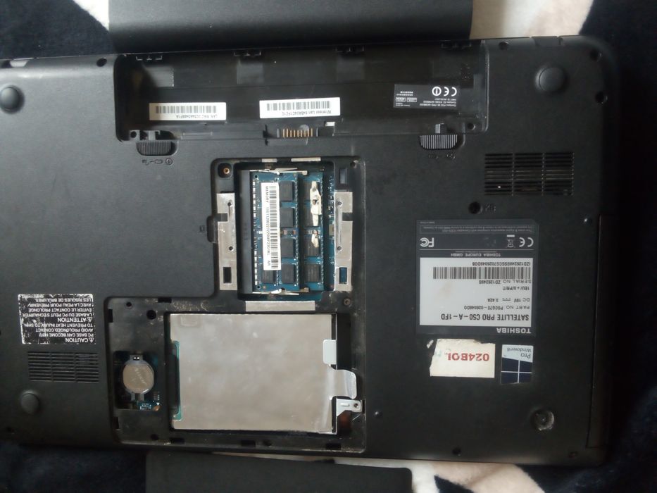 Laptop Toshiba neprobat