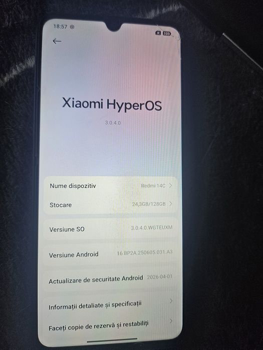 Redmi 14c in stare impecabila