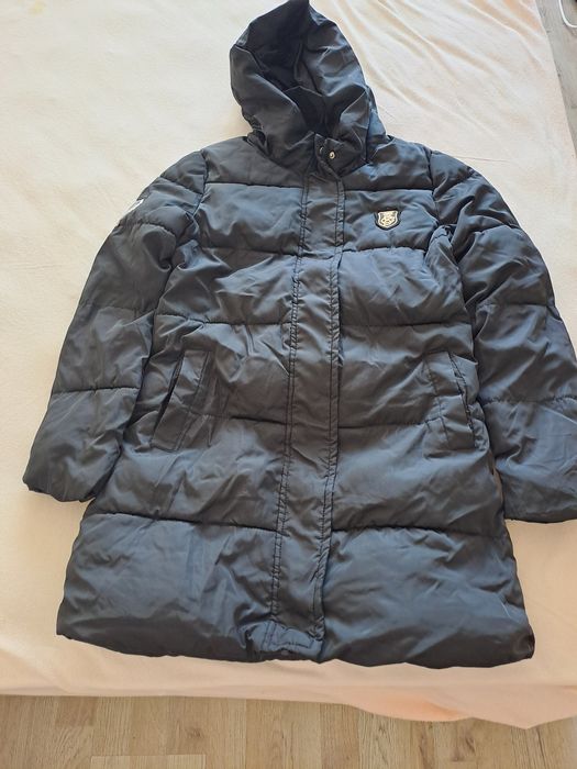 Черно дълго яке .Размер S