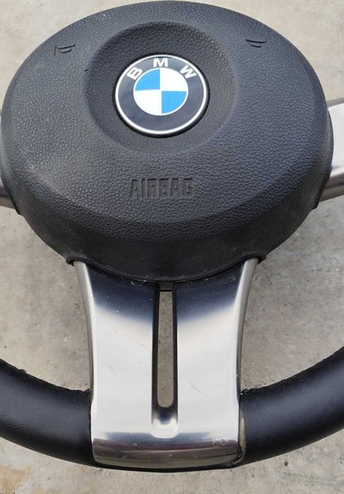 Volan BMW Z4 E85 cu airbag piele perforata