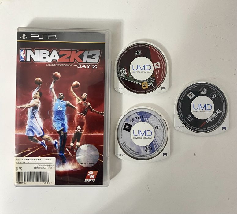 FIFA, NBA, GTA, The Godfather | игры на PSP