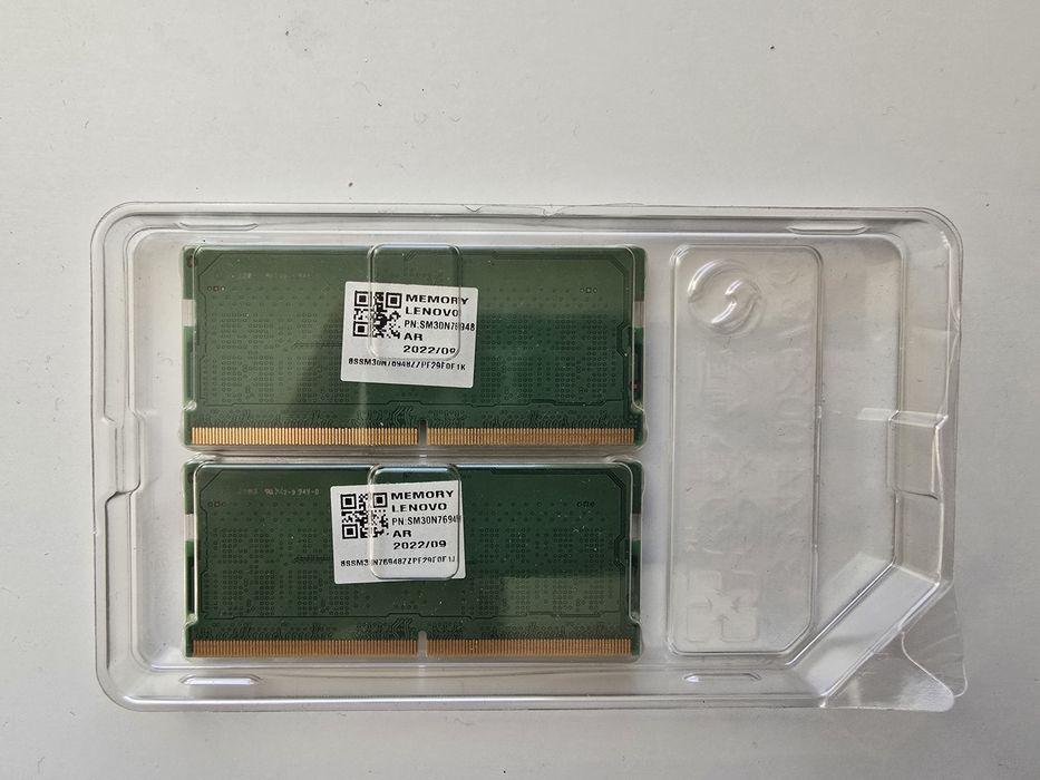 DDR5 SODIMM Samsung 16gb (2x8gb) 4800 MHz