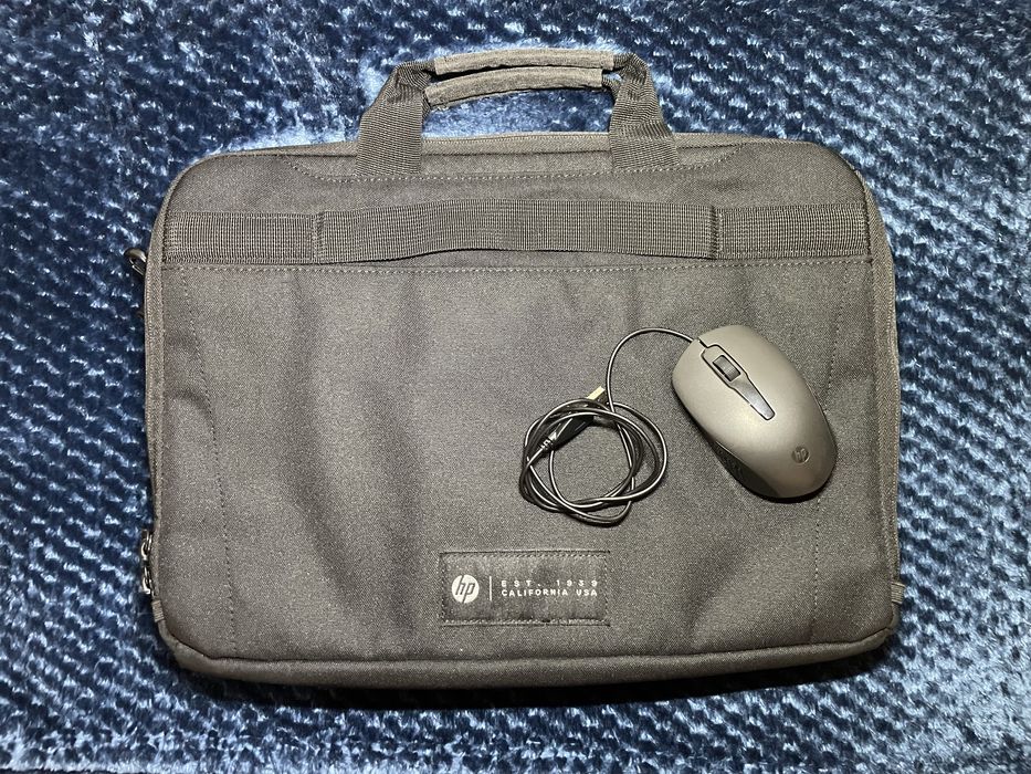 Geantă laptop HP + mouse cadou