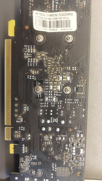 Видеокарта gtx 1030