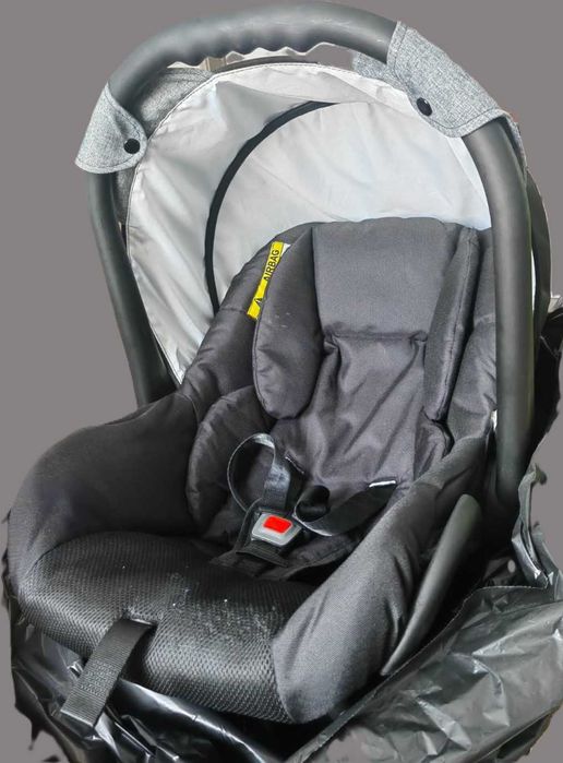 Carucior 3 in 1 / Krausman – Jet Black, Bonus - Balansoar Lorelli