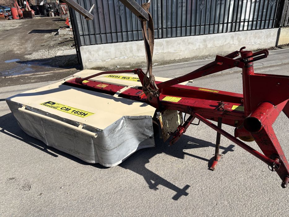 Coasa PZ 165 dupa tractor