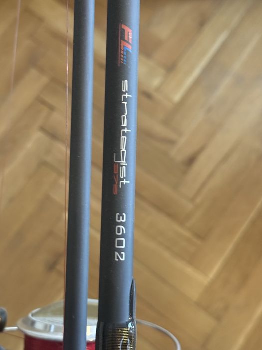 Шаранджииска въдица FL STRATEGIST 3602 375 и маката EUGENE EU 7000