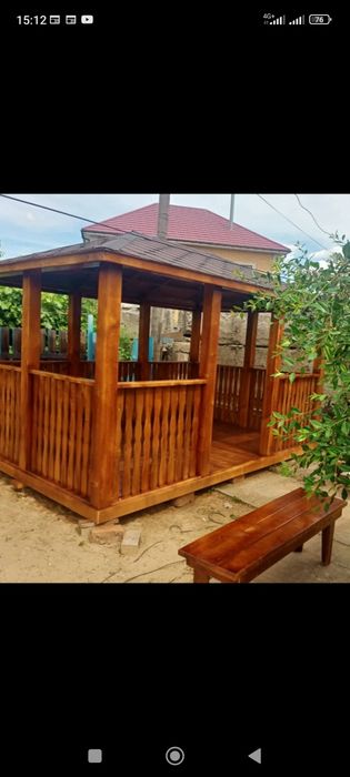 Беседки из дерева