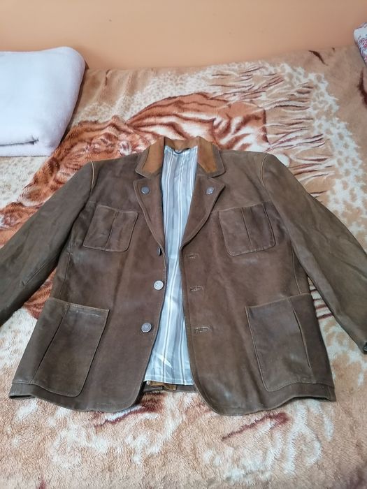 Haină de piele (mărimea 50)