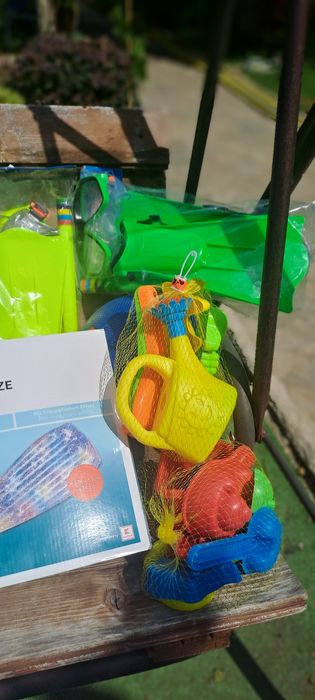 Плажен надувен дюшек-опашка на русалка