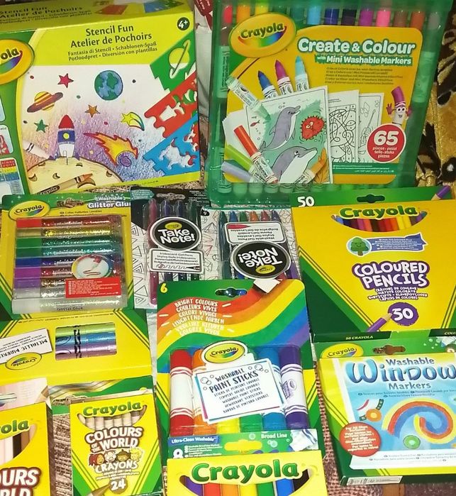 Set Crayola, ideal pentru copii