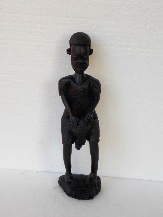 statueta abanos sculptura lemn arta tribala antichitati africa veche