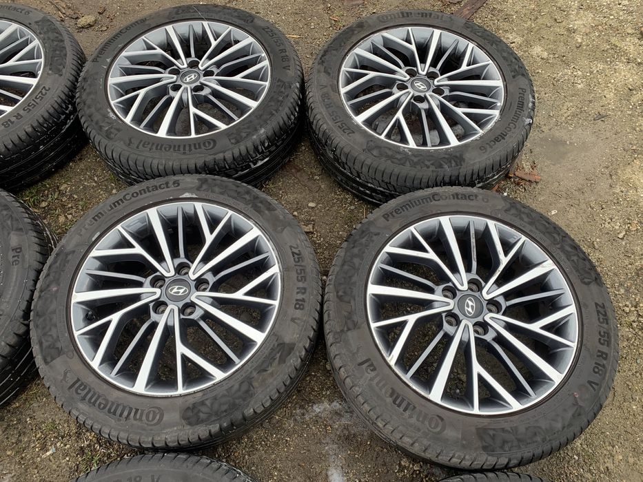 Jante / Roti Hyundai Tucson : 225 55 18, Continental Contact 6