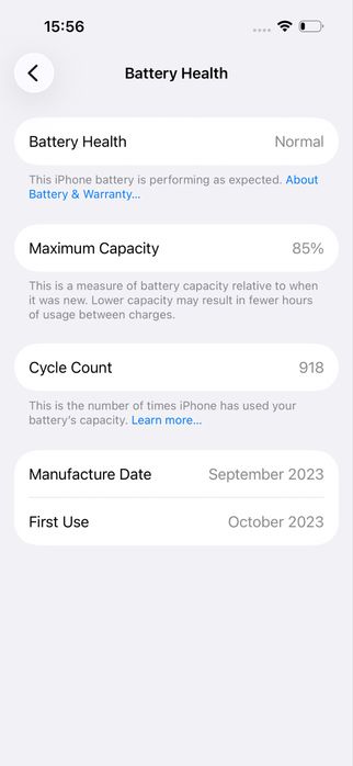 Iphone 15 Pro 128GB Silver