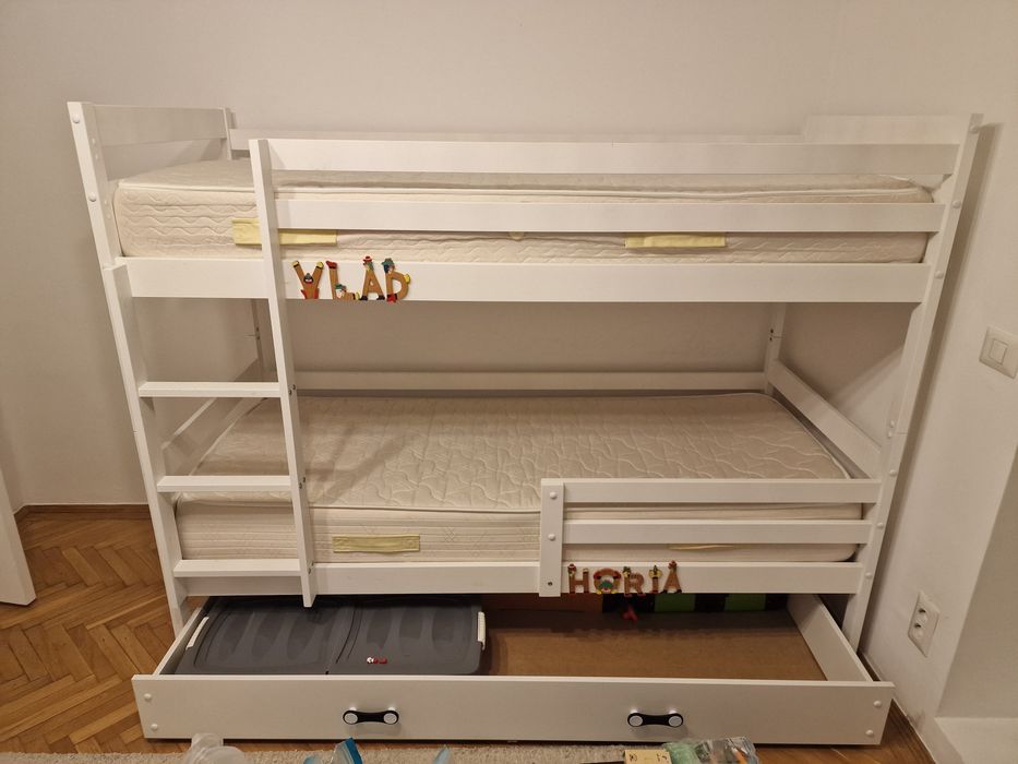 Expedo Pat supraetajat RAFAL 2 + SD + saltea + somieră