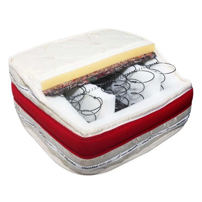 Saltea pat Viscotex Lux spuma poliuretanica arcuri 180 x 200 cm, 24cm
