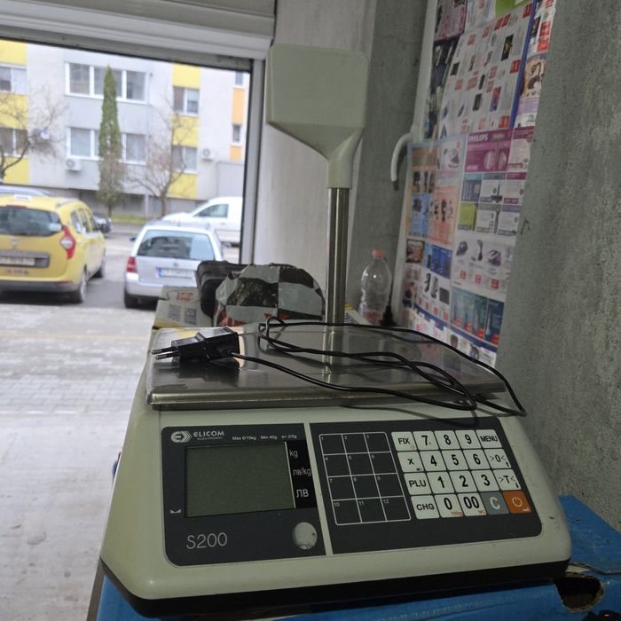 Кантар везна и касов апарат