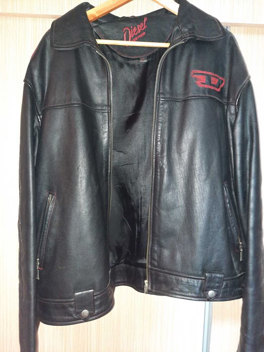 Jachetă de piele Diesel Leather size/marimea XXL
