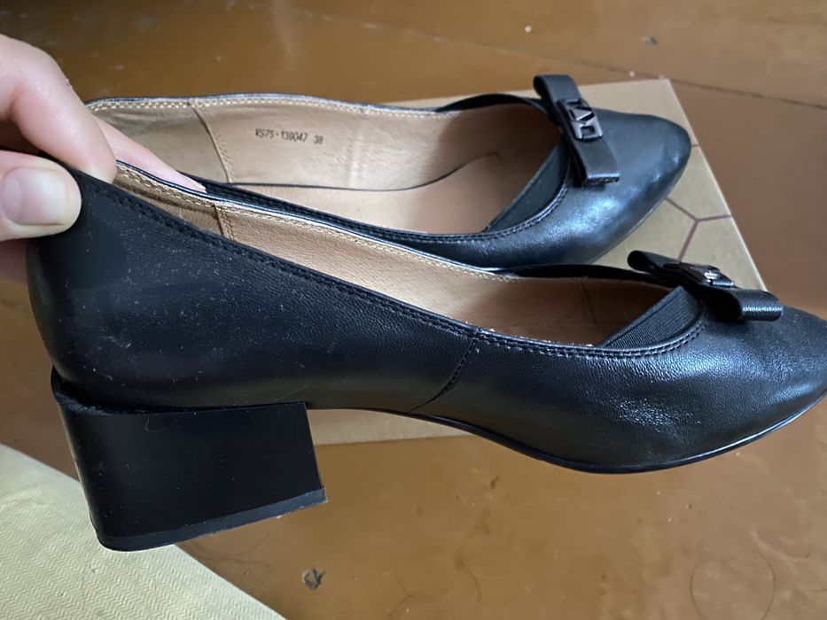 Туфли из натуральной кожи,38 размер
