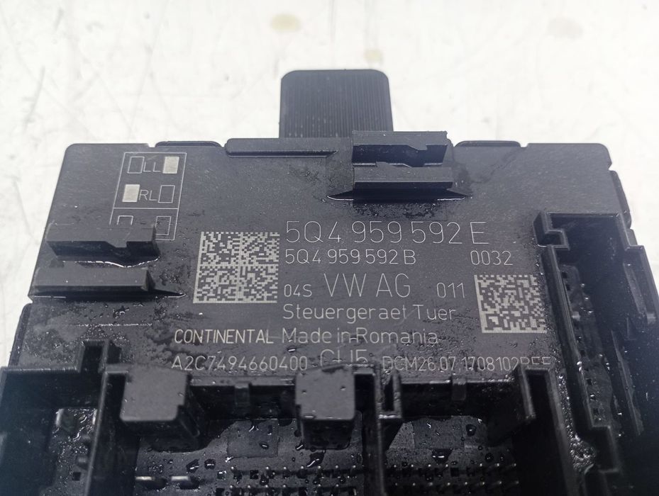 Modul confort usa fata dreapta 5Q4959592E Volkswagen Golf 7 (2012 - 2017)