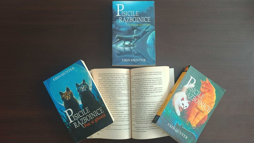 Pachet Seria Pisicile razboinice - Erin Hunter