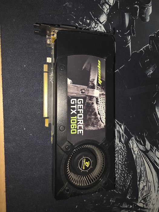 Placă video Manli GeForce GTX 1060 6GB GDDR5 192-bit (Varianta de 6GB VRAM)