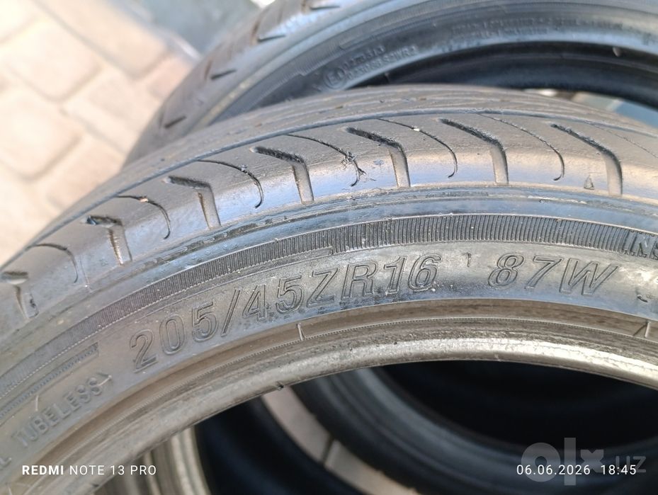 Балон размер 16/4 шт 205*45