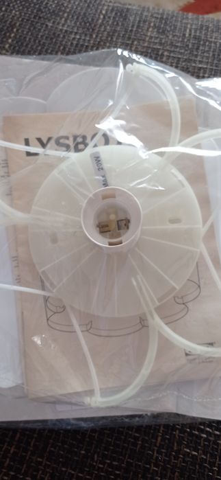 Lampa de plafon LYSBOJ alb