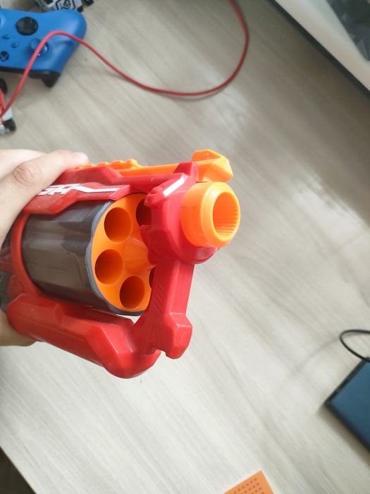 Бластер nerf cycloneshock mega