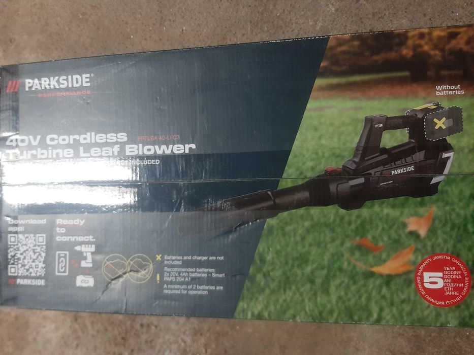 Suflanta frunze Parkside Performance 40 V