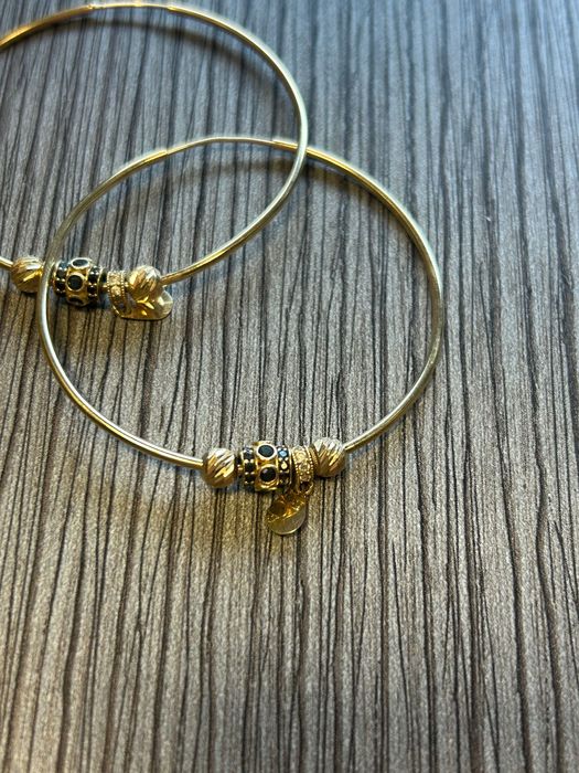 Златни обици 14 карата нови