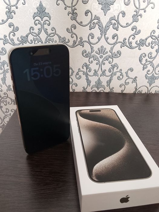 IPhone 15 pro, 256 gb, 100% АКБ