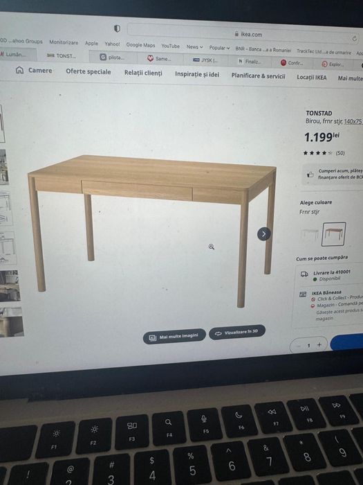 Birou masa cu comoda camera de copii