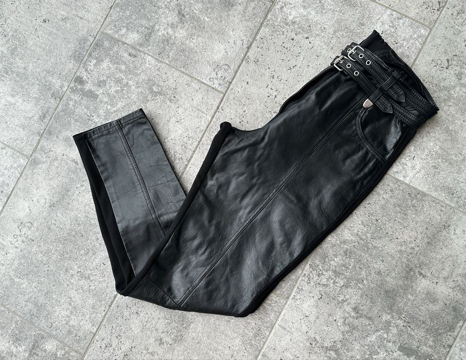 Pantaloni de piele noi