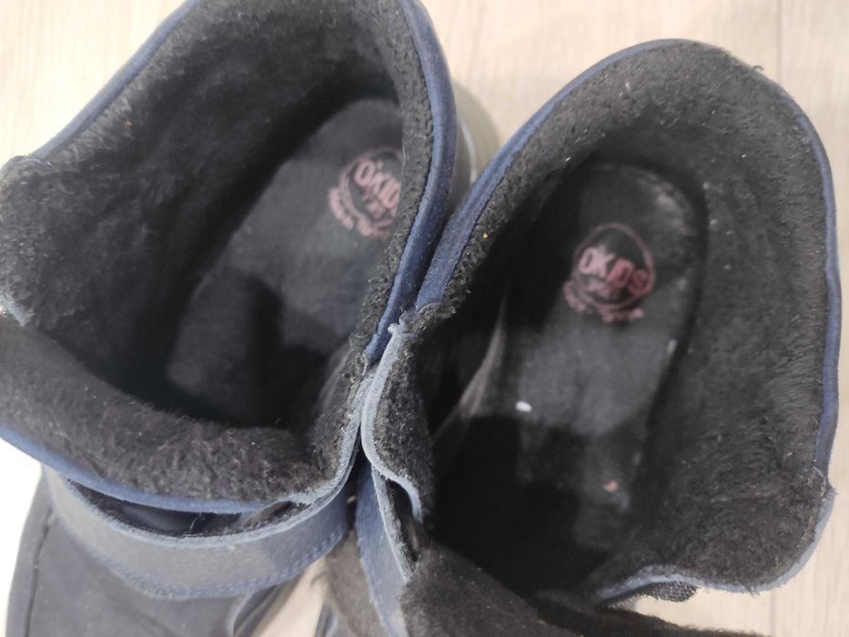 Ботинки демисезонные, кожа, для мальчика