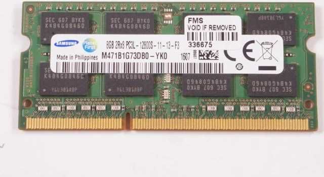 Memorii Laptop Samsung 8GB 1600 Mhz PC3L 1.35V M471B1G73DB0