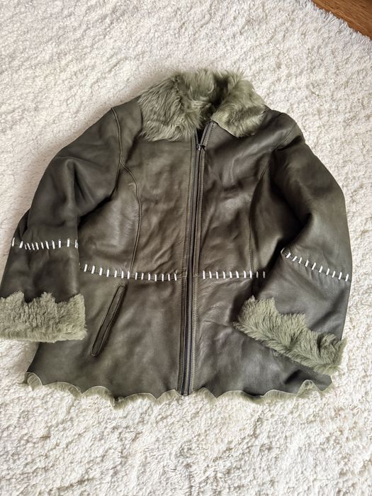 Cojoc de piele cu blana