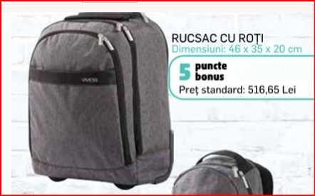 Valiza, troler, rucsac cu roti 46x35x20