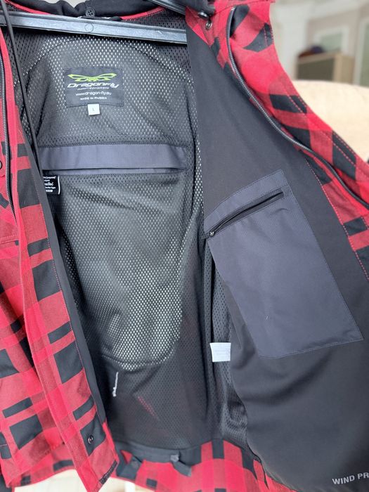 Моторубашка в клетку