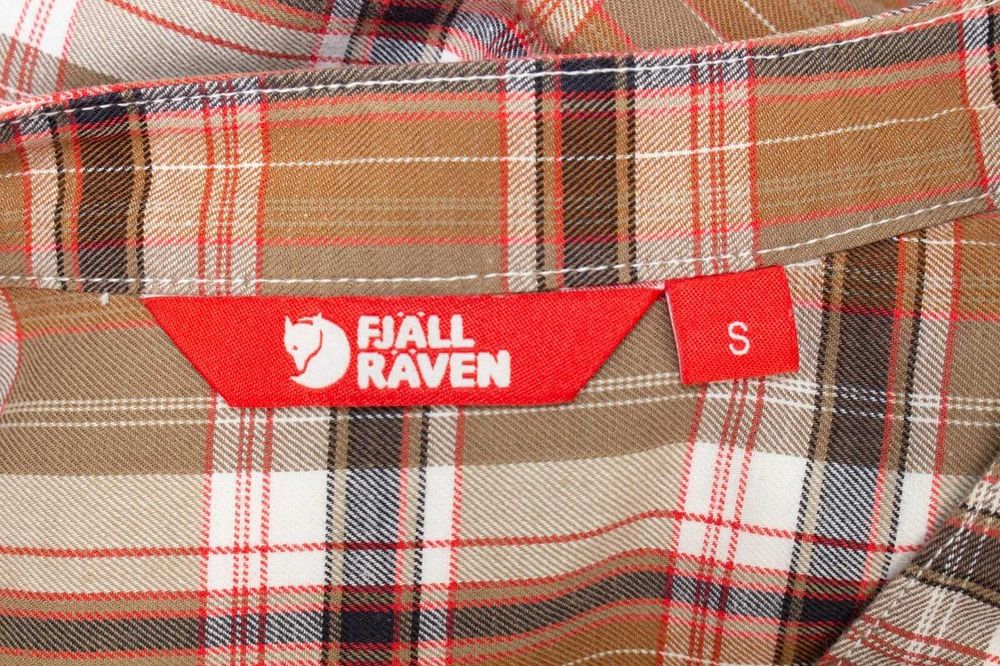 Fjallraven Dala оригинална дамска риза каре памук S