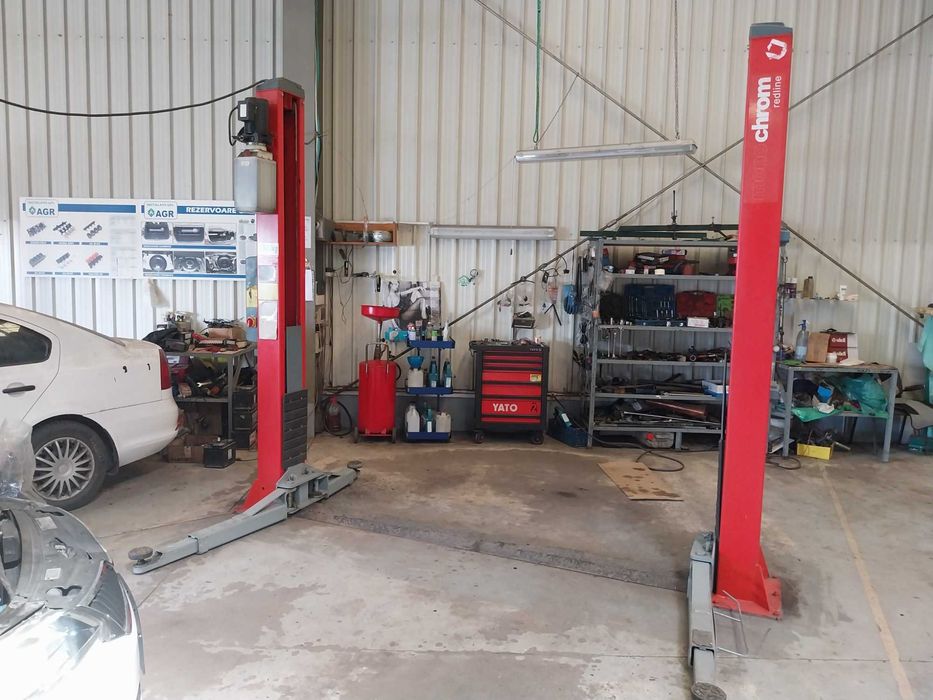 Hala service auto de inchiriat - total sau partial-pozitie perfecta ...