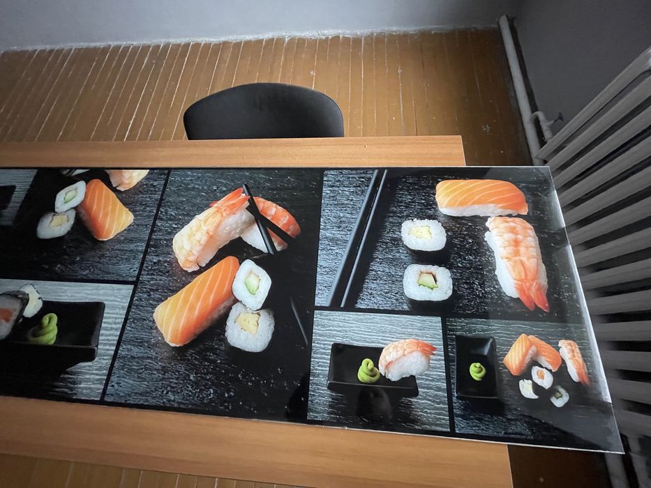 Стеклянный фартук