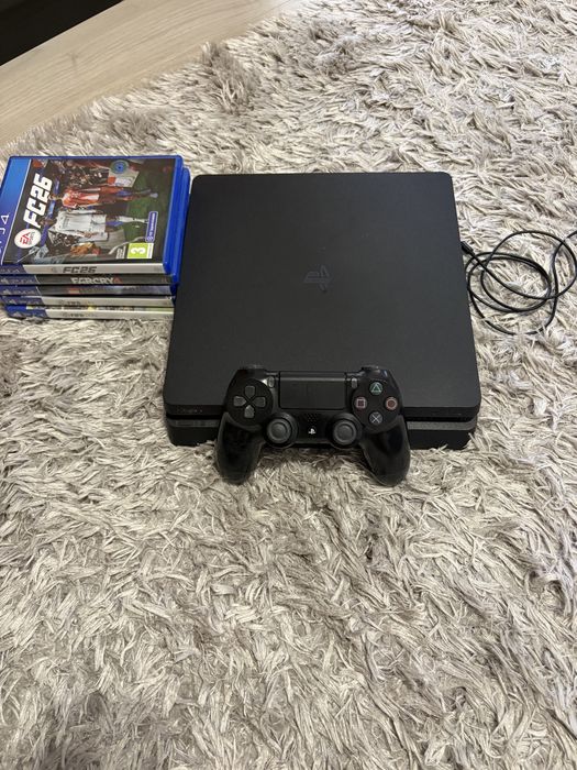 Vand ps4 slim +jocuri