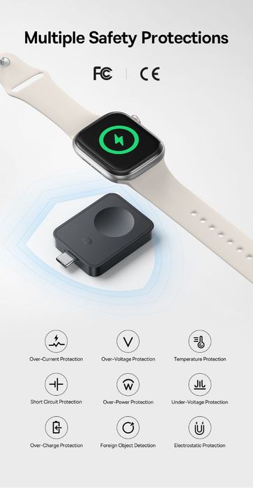 Baseus беспроводная зарядка для Apple watch s1-10 версий 2,5w